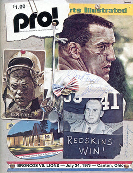 Jim Taylor Autographed Pro Magazine