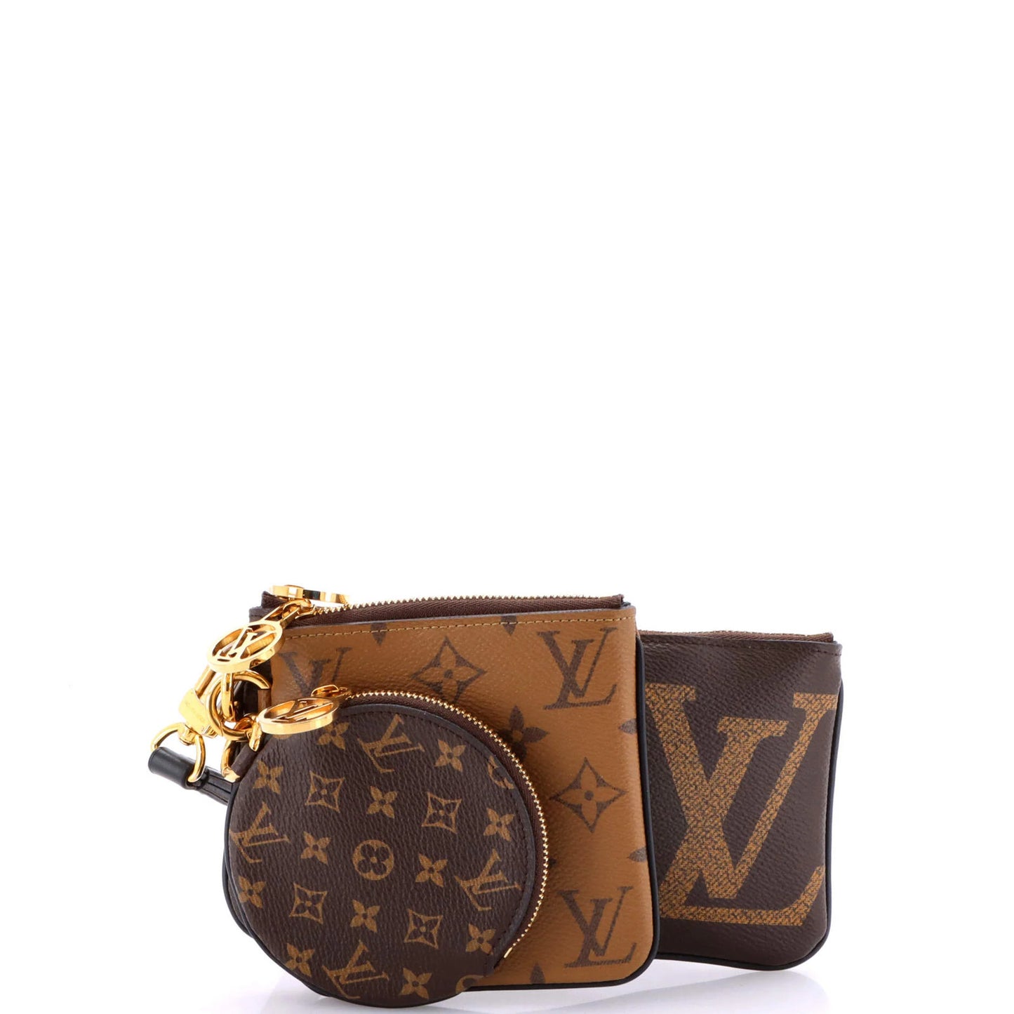 Louis Vuitton Trio Pouch Set Reverse Monogram Giant