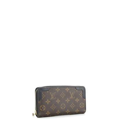 Louis Vuitton Retiro Zippy Wallet Monogram Canvas