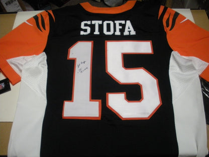 John Stofa 1St Cincinnati Bengals W/Coa Signed