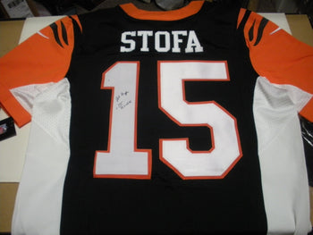 John Stofa 1St Cincinnati Bengals W/Coa Signed