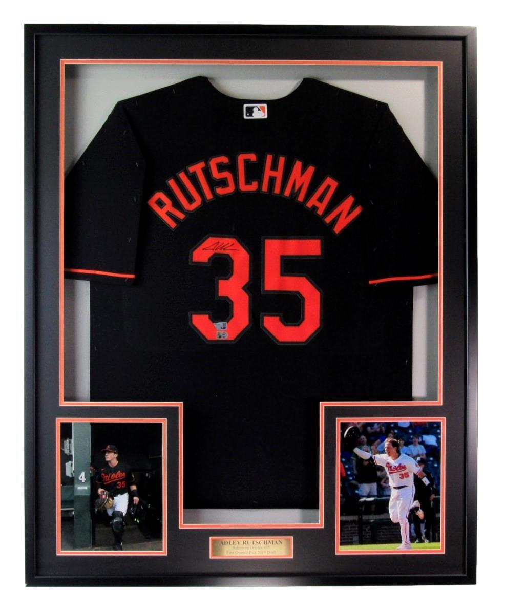 Adley Rutschman Autographed Black Baseball Jersey