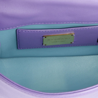 Bvlgari Serpenti Cabochon Messenger Bag Diagonal Quilted Leather Mini