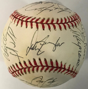 1996 Colorado Rockies Autographed Official