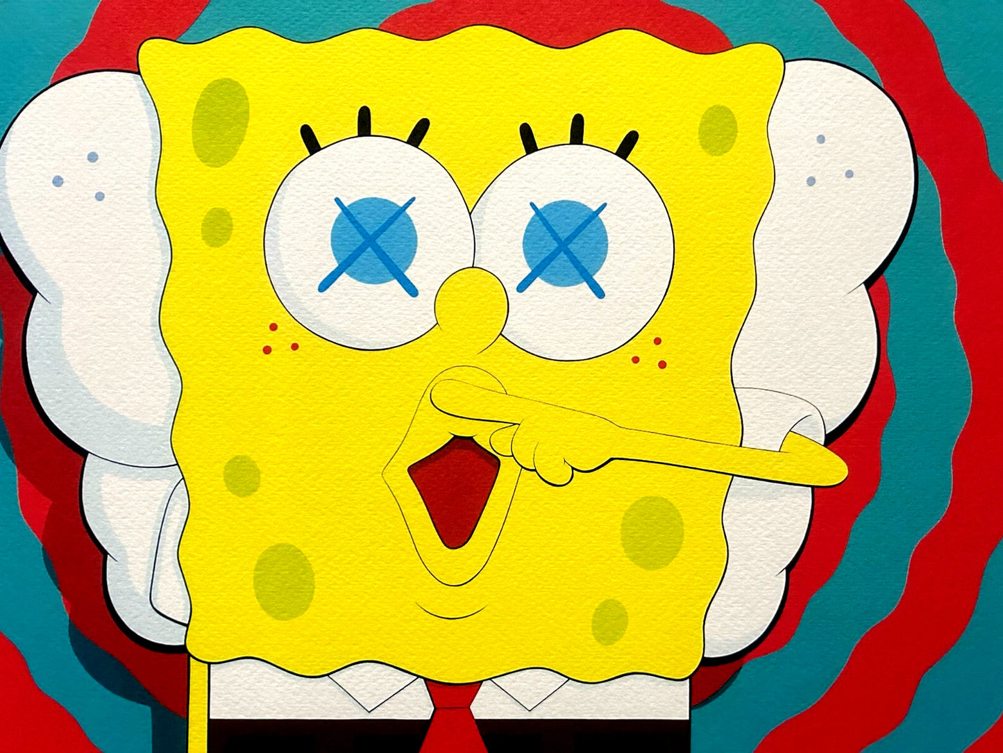 Kaws Lithograph Coa Numbered Limited Certified Mori Art Museum