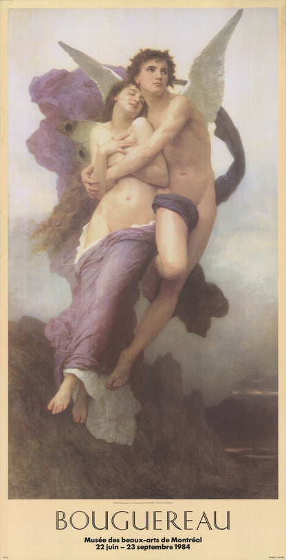 William-Adolphe Bouguereau The Seduction Of Psyche " Poster Real