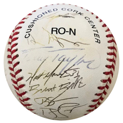 1999 Florida Marlins Team Autographed Official National League Baseball