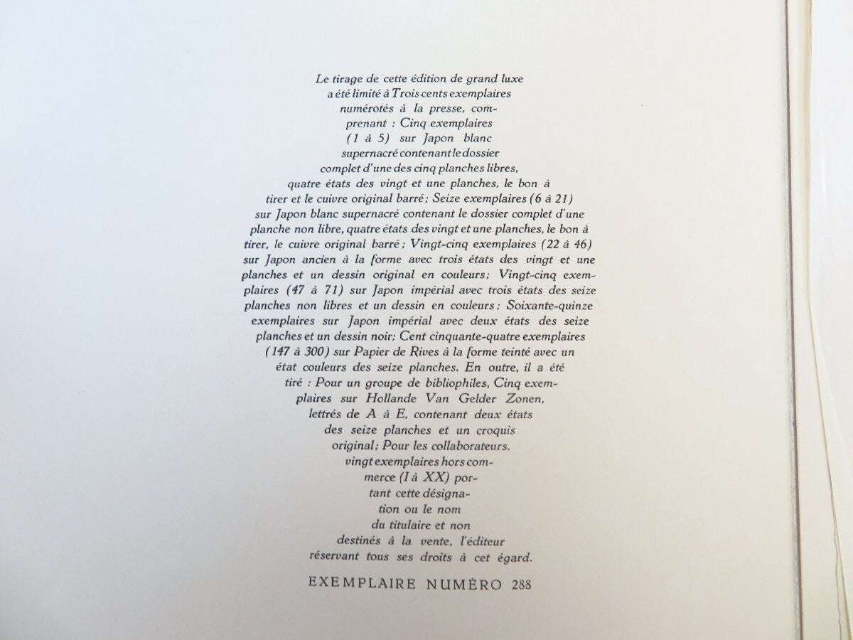 Aphrodite By Pierre Lous With 16 Original Color Etchings By Edouard Chimot