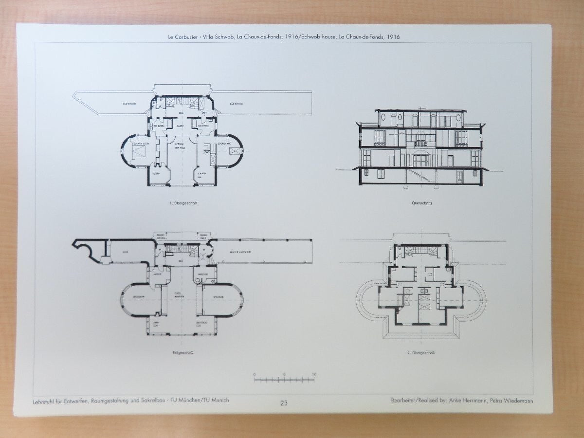 Le Corbusier 1887-1965 40 Houses / 40 Wohnhauser Revised Edition 1999 Complete
