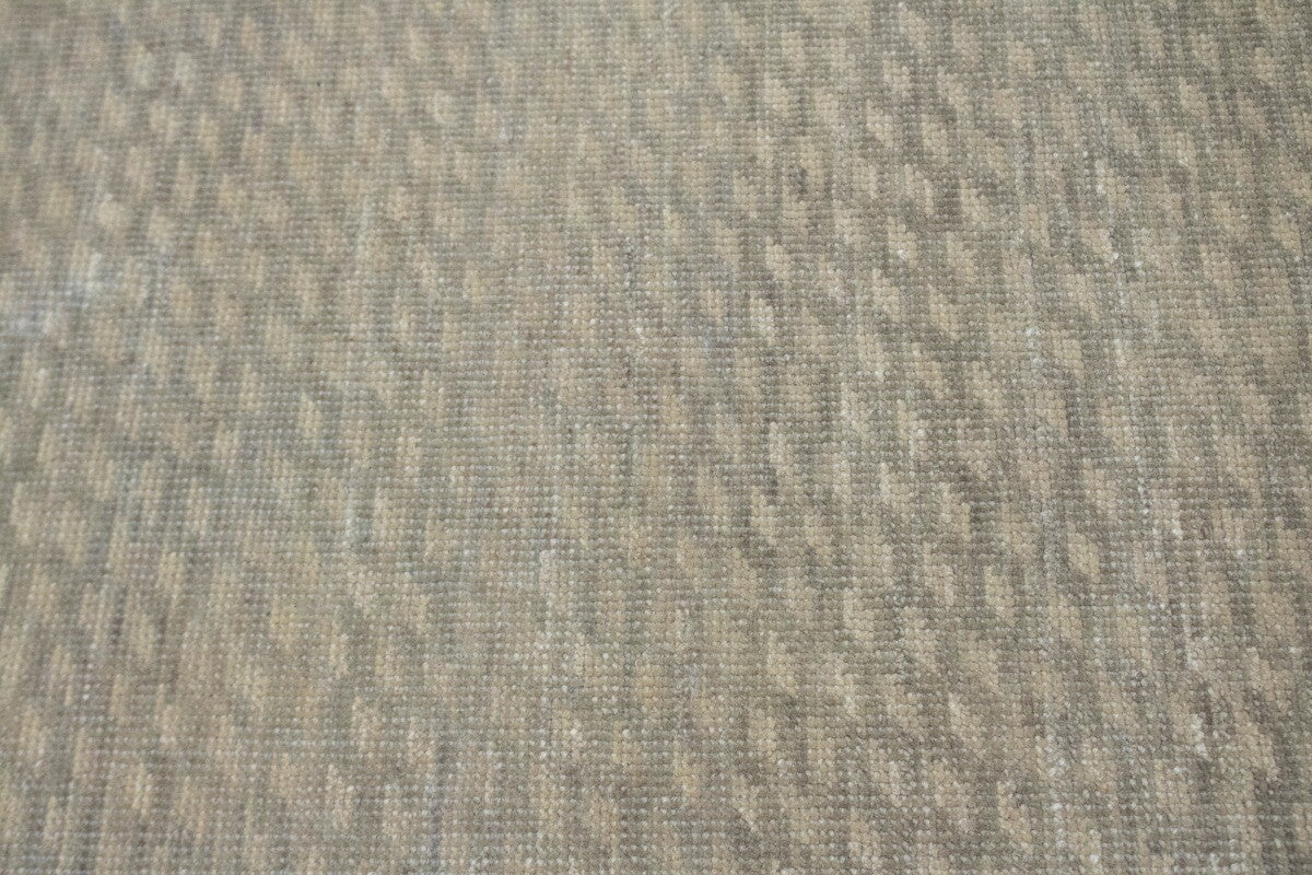 5X8 Ft Handmade Wool Area Rug Muted Beige Vintage
