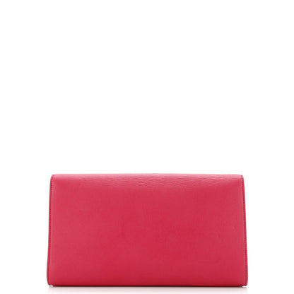 Saint Laurent Belle De Jour Clutch Leather Large