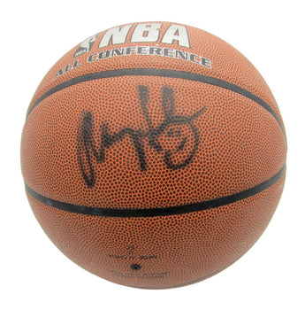 Nancy Lieberman HOF Signed Old Dominion/WNBA Spalding Basketball Beckett 151728