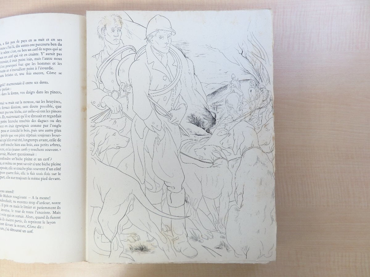 Paul Vialar La Grande Meute 1945 1St Edition Pierre-Yves Tremois Limited 271/350