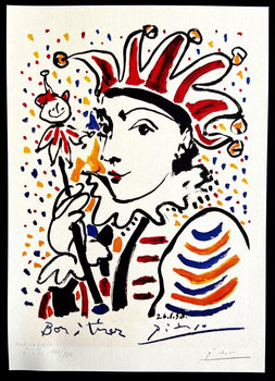 Pablo Picasso Coa Signed In Pen Numbered In