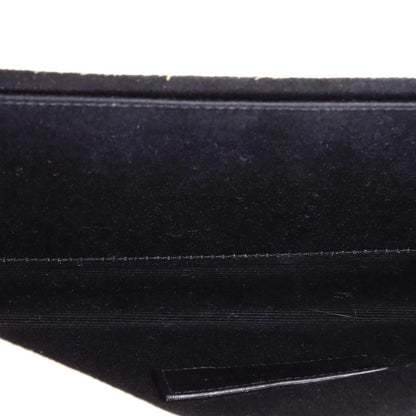 Saint Laurent Classic Monogram Envelope Wristlet Clutch Mixed Matelasse Leather