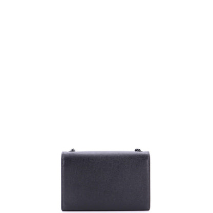 Saint Laurent Classic Monogram Crossbody Bag Grainy Leather Small