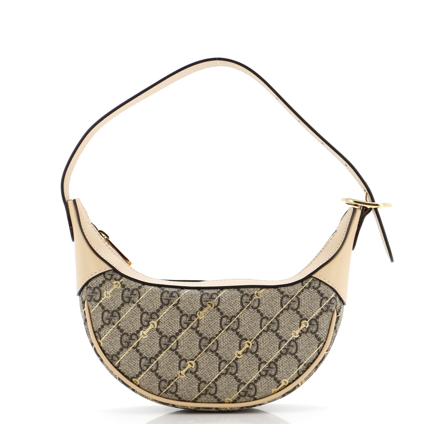 Gucci Ophidia Zip Hobo Print Gg Coated Canvas Mini