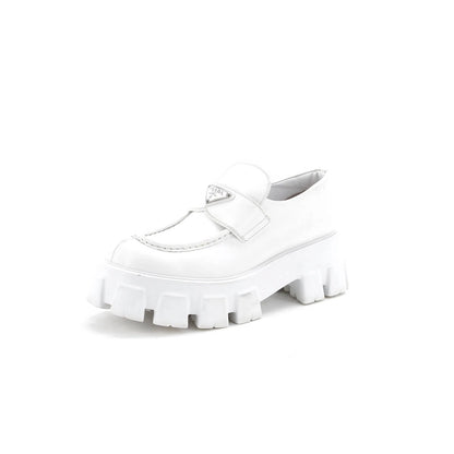 Prada Women'S Monolith Loafers Leather