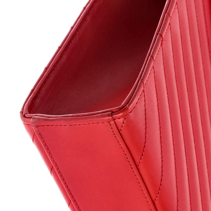 Saint Laurent Classic Monogram Envelope Satchel Matelasse Chevron Leather Large