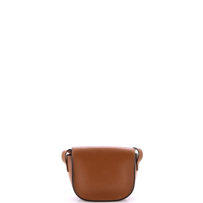 Celine Cuir Triomphe Folco Bag Embroidered Leather