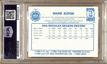 1985-86 Star Company #141 Mark Eaton Utah Jazz