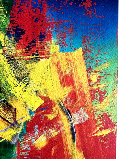 Gerhard Richter Lithograph Signed Coa (Hand Numbered)