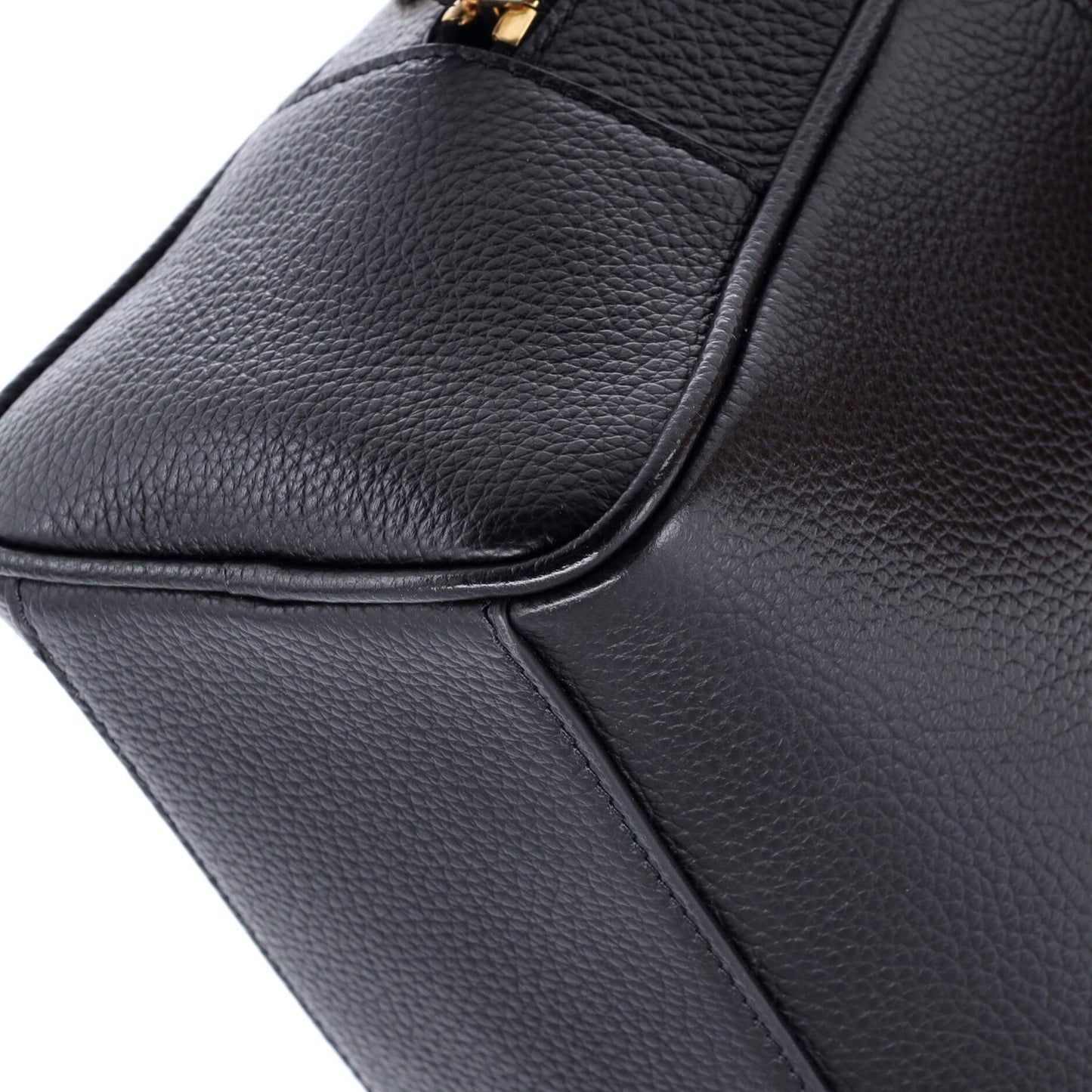 Versace Virtus Bowling Bag Leather