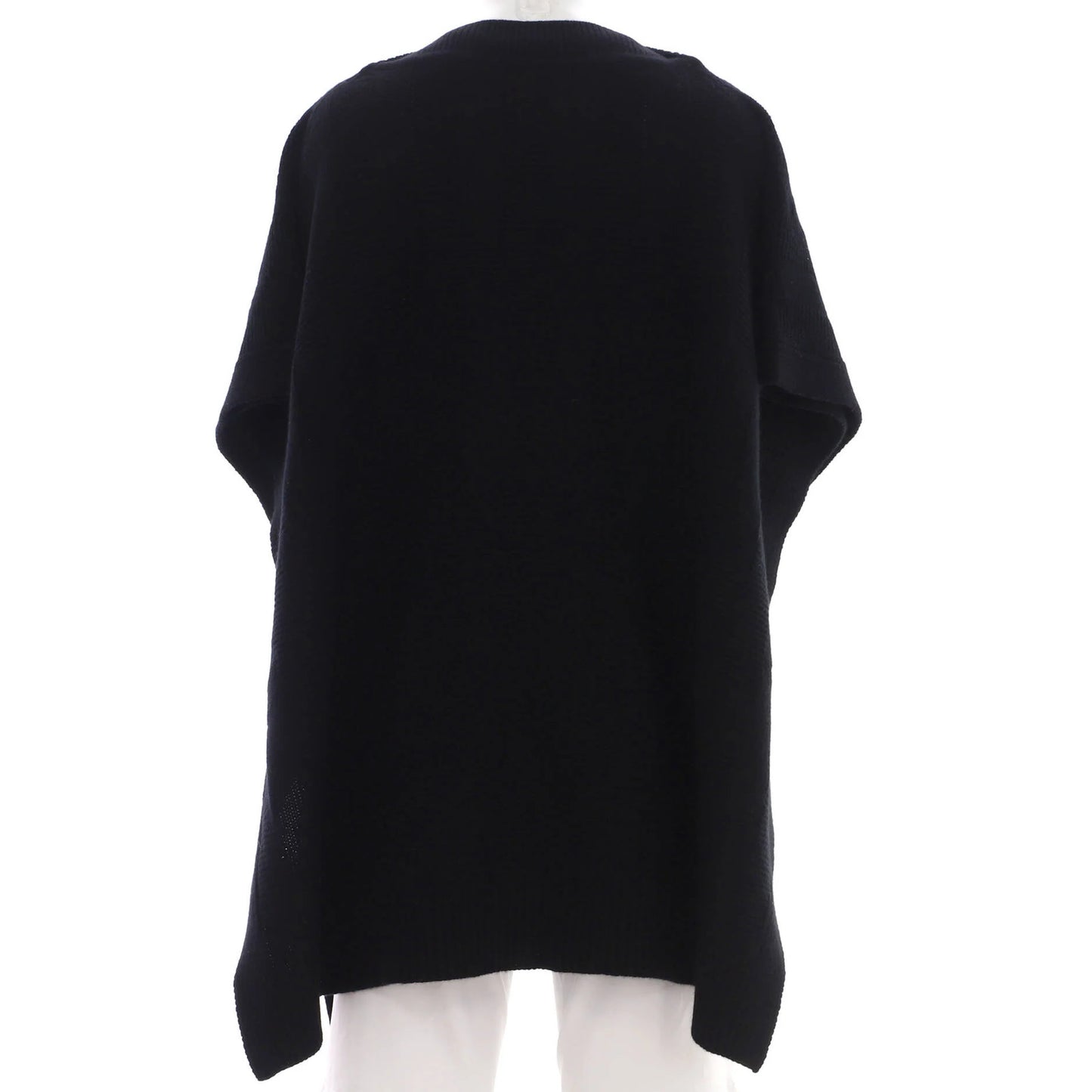 Hermes Women'S H Rectangular Cape Sweater Wool