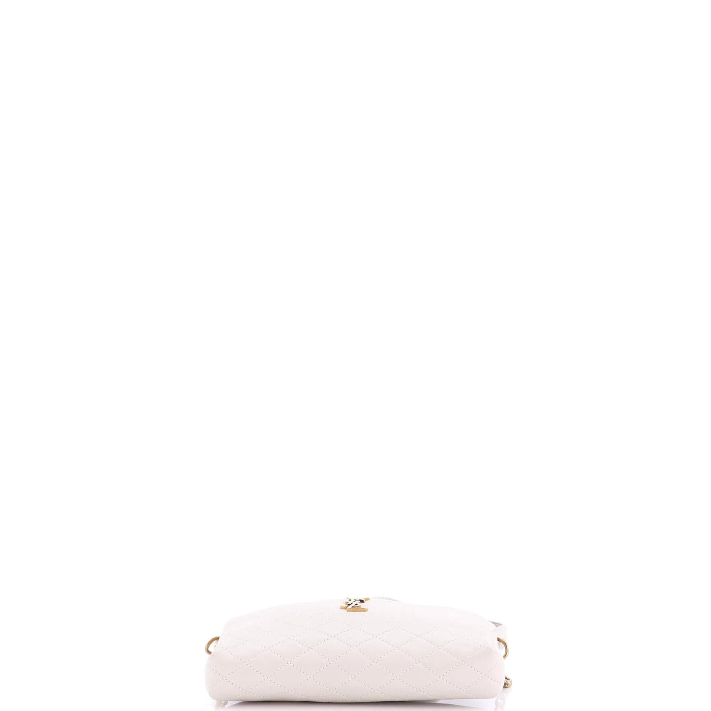 Saint Laurent Gaby Zipped Pouch Crossbody Quilted Leather