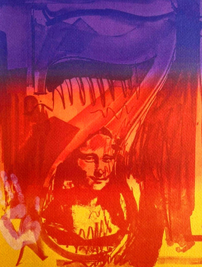 Jasper Johns Lithograph Coa Signed In Pen Numbered In Pencil Limited