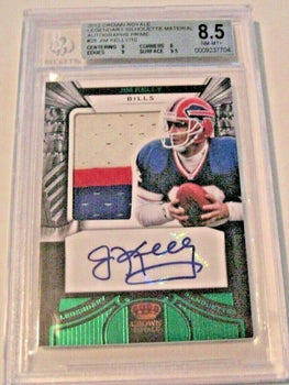 Jim Kelly 2012 Crown Royale 3-Color Game Used