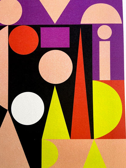 Auguste Herbin Lithograph Hand Numbered Signature (Max Bill)