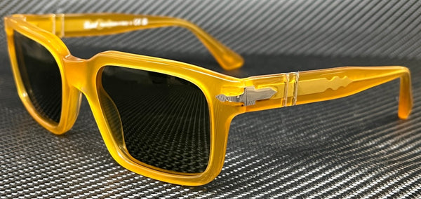 PERSOL PO3272S 204 4E Miele Yellow Unisex 55 mm Sunglasses