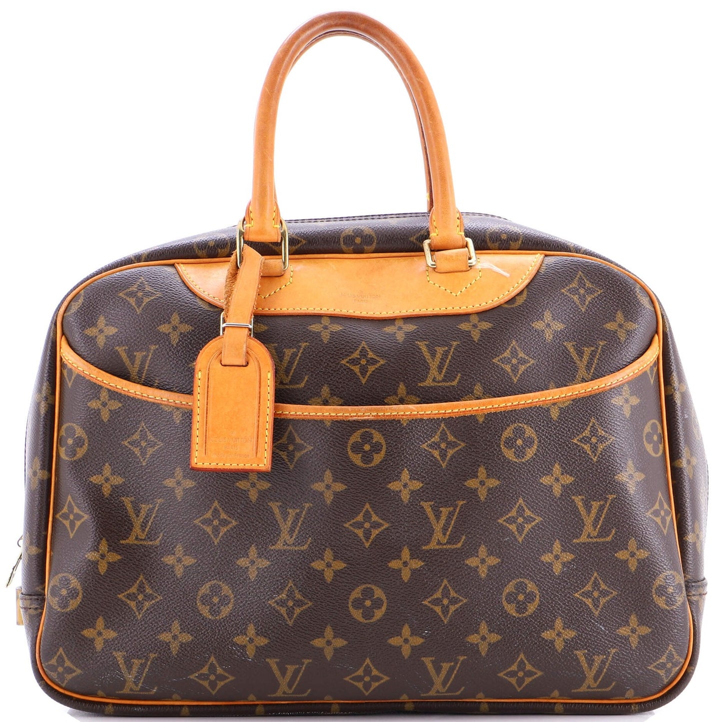 Louis Vuitton Deauville Handbag Monogram Canvas