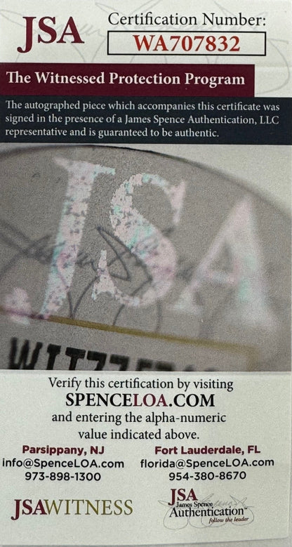 Rocky Bleier Autographed Pittsburgh Steelers Jersey (Jsa)