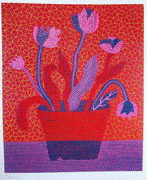 Yayoi Kusama Lithograph Mori Art Museum Numbered