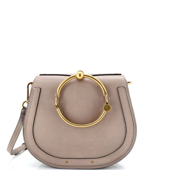 Chloe Nile Crossbody Bag Leather Medium