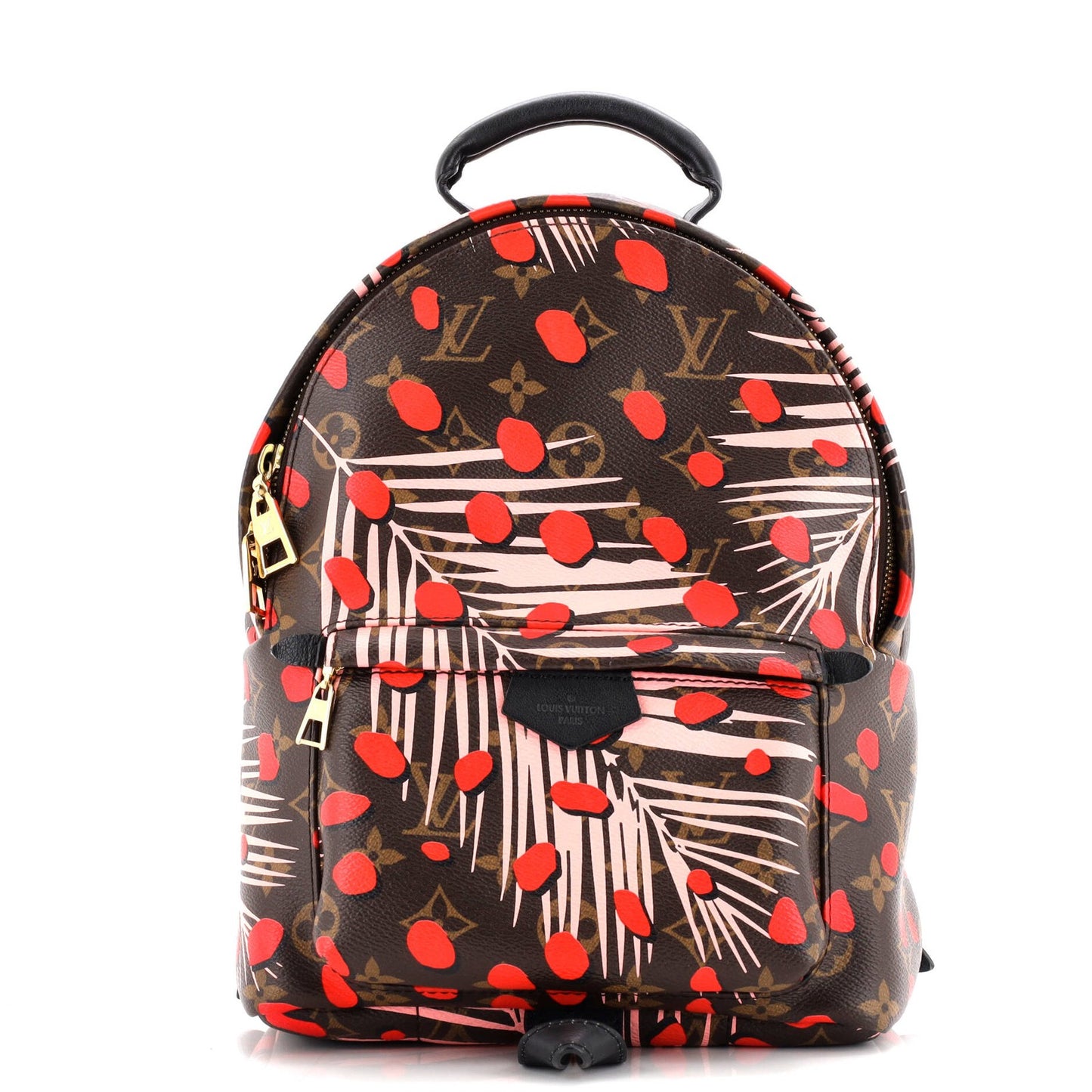 Louis Vuitton Palm Springs Backpack Limited Edition Monogram Jungle Dots Pm