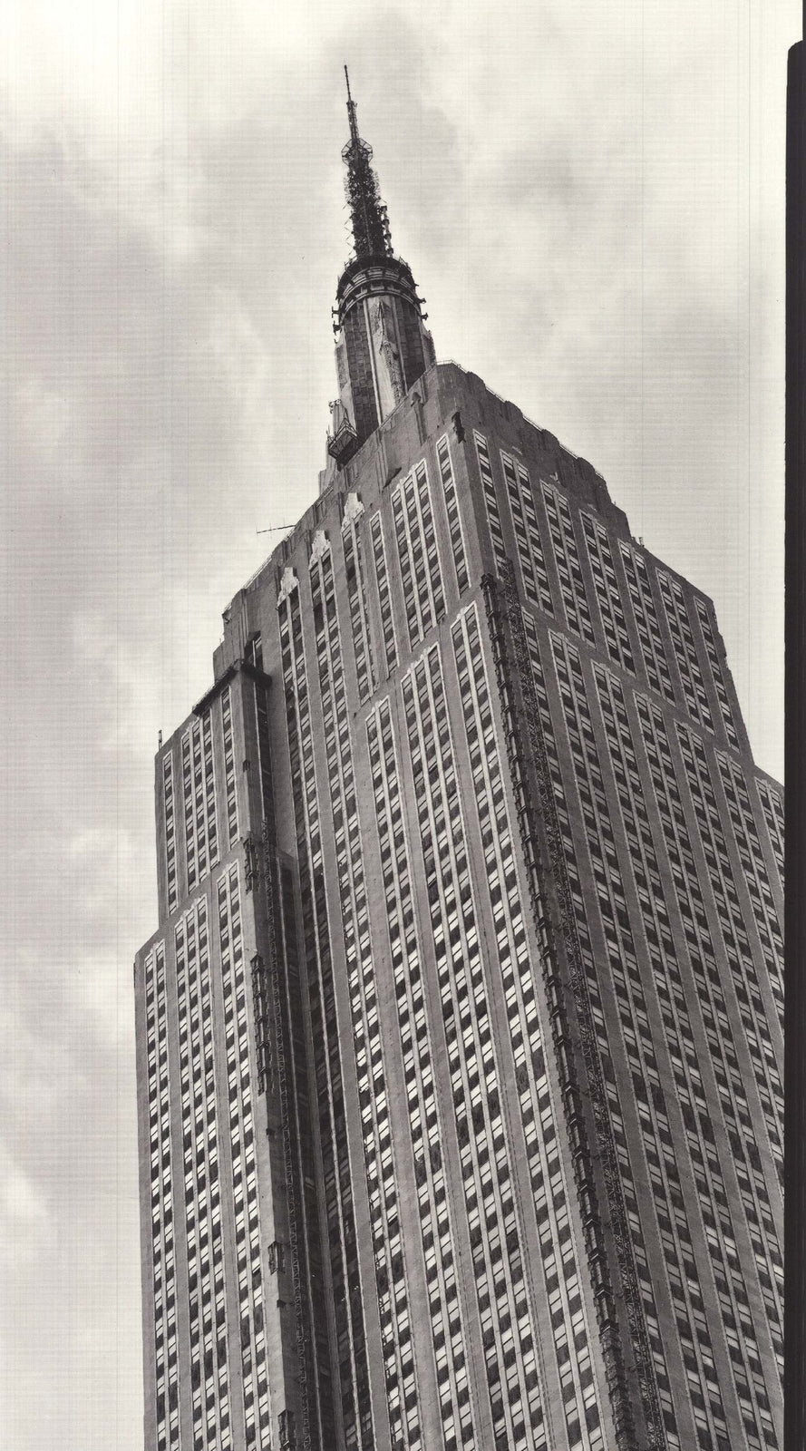 Paula Barr Empire State Building " Offset Lithograph Photography Bl