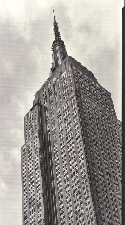 Paula Barr Empire State Building " Offset Lithograph Photography Bl