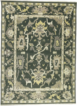 Extra Large Handmade Wool Oushak Chobi Oriental