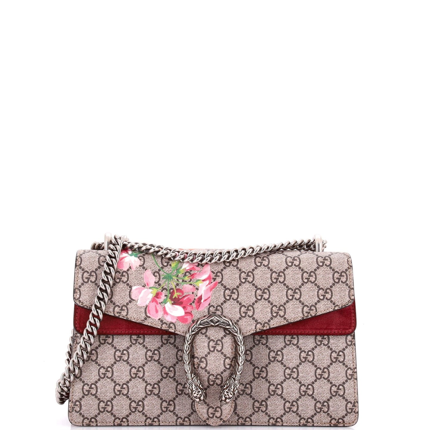 Gucci Dionysus Bag Blooms Print Gg Coated Canvas Small