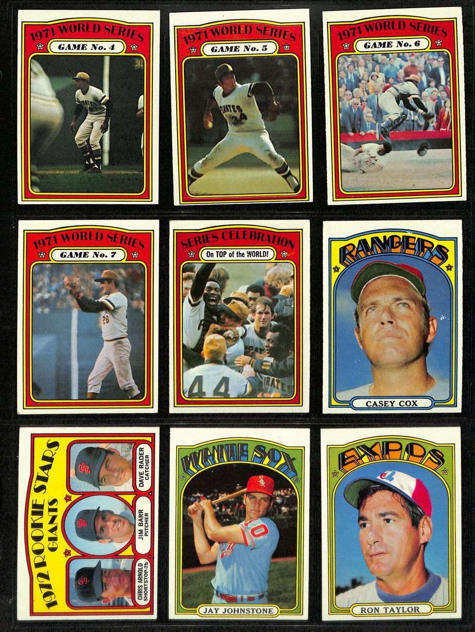 1972 Topps Baseball Complete Set (787)