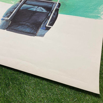 Chair rug poster 1969 Le Corbusier David Hockney