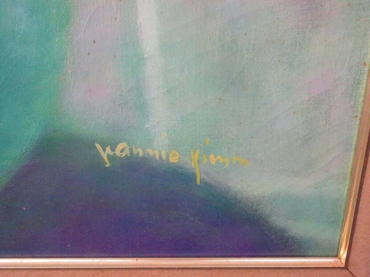 Jeannie Kimm Original Oil On Canvas Signed Still