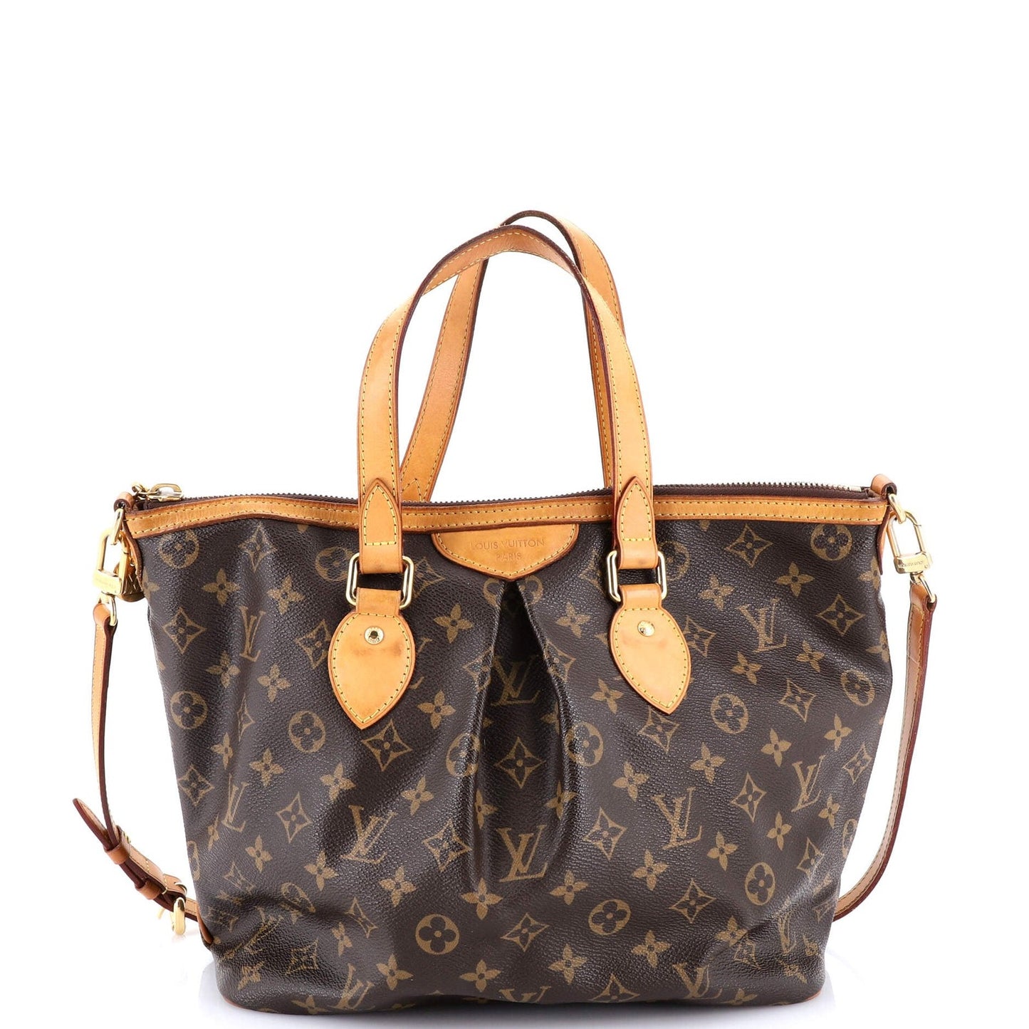 Louis Vuitton Palermo Handbag Monogram Canvas Pm