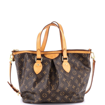 Louis Vuitton Palermo Handbag Monogram Canvas Pm