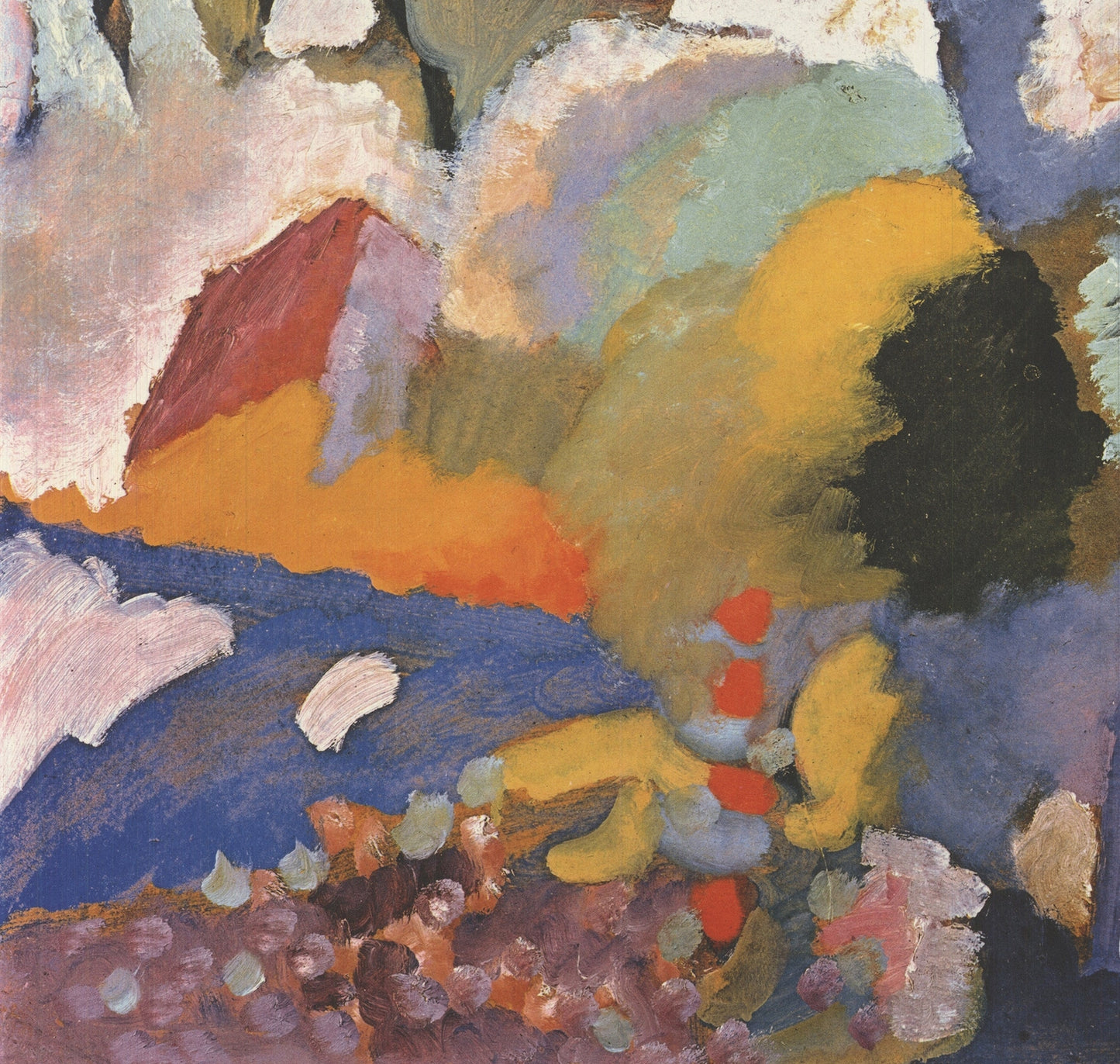 Wassily Kandinsky Church In Murnau " Offset Lithograph Expres