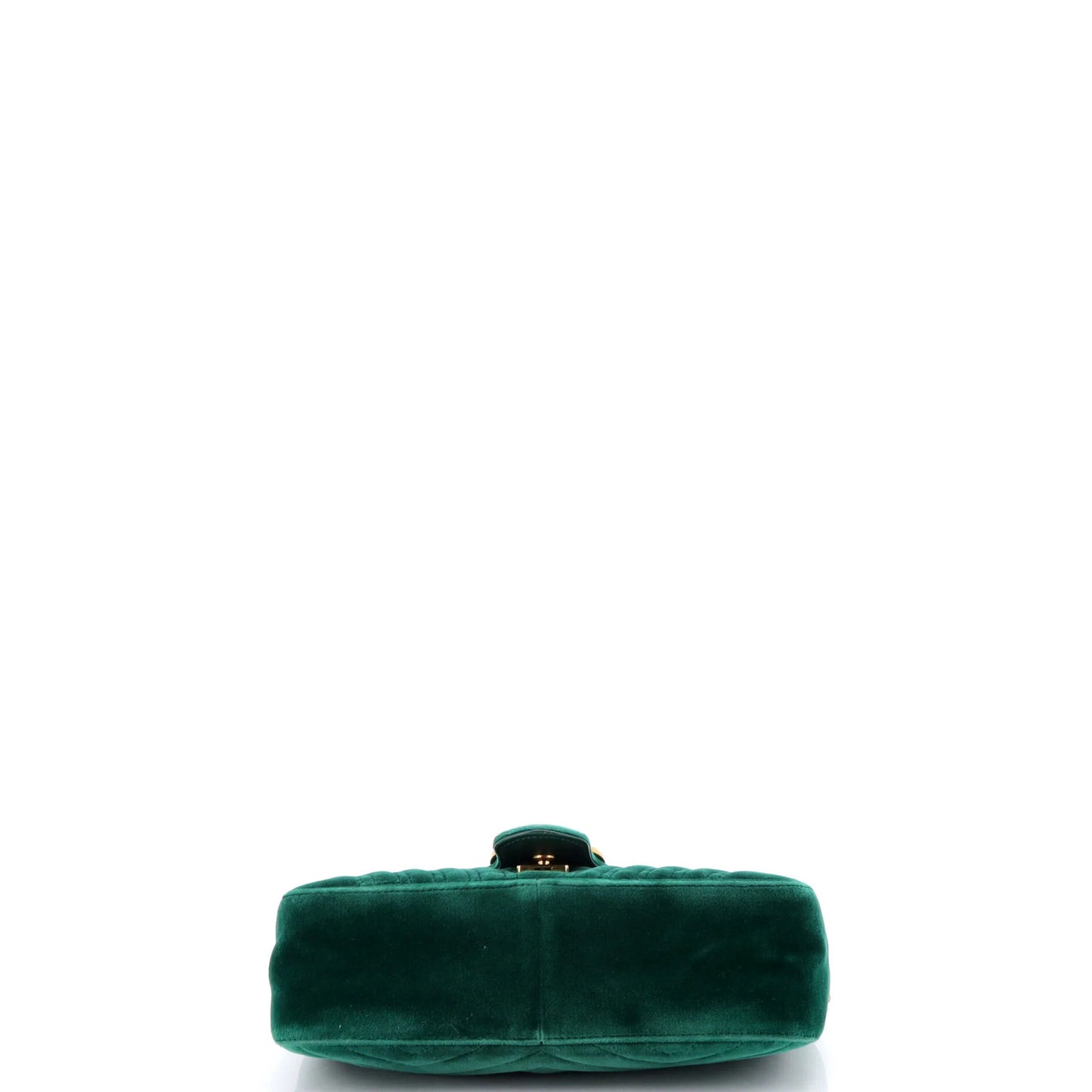 Gucci Gg Marmont Flap Bag Matelasse Velvet Small