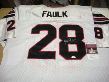 Marshall Faulk Sandiego Jsa/Coa Official Licensed